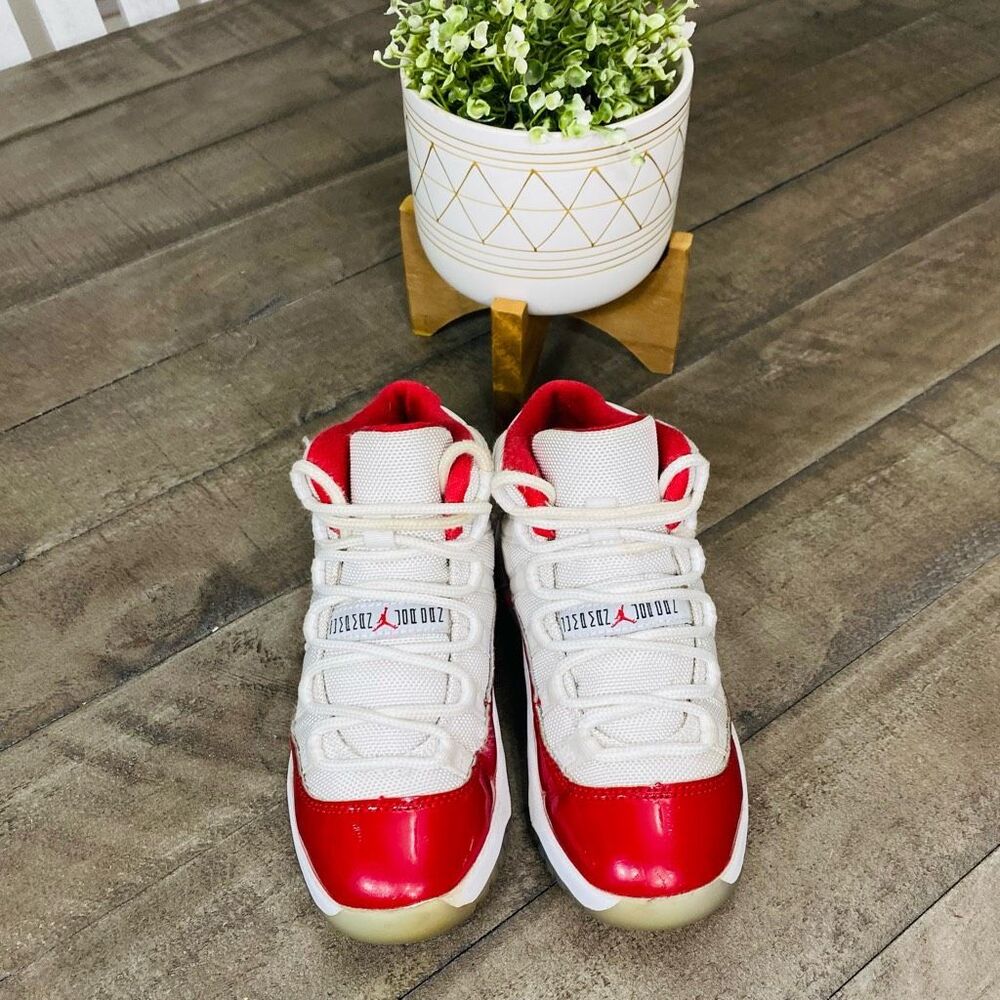 Nike Air Jordan 11 Retro Cherry  Sneakers Size 12C - Picture 3 of 6